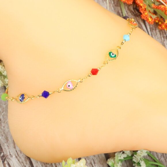 "Dainty Anklet for Women – Elegant Everyday Jewelry & Perfect Gift | MLCRC1628 - Picture 5 of 10